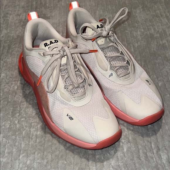 Rad Global Shoes - R.A.D Women's Athletic Shoes - Gray and Pink